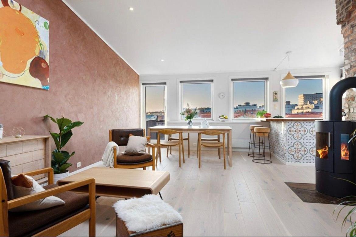 Penthouse In Oslo'S Hippest District Gruenerlokka Διαμέρισμα Εξωτερικό φωτογραφία